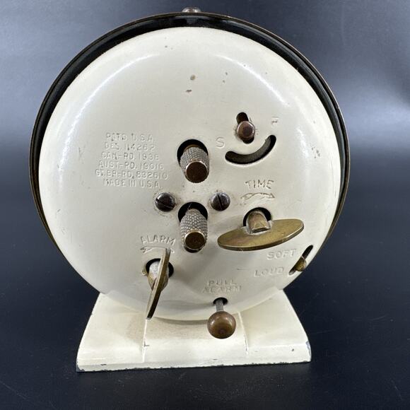 VTG Westclox Baby Ben Windup Alarm Clock Model 61 R 1A READ - Picture 5 of 13